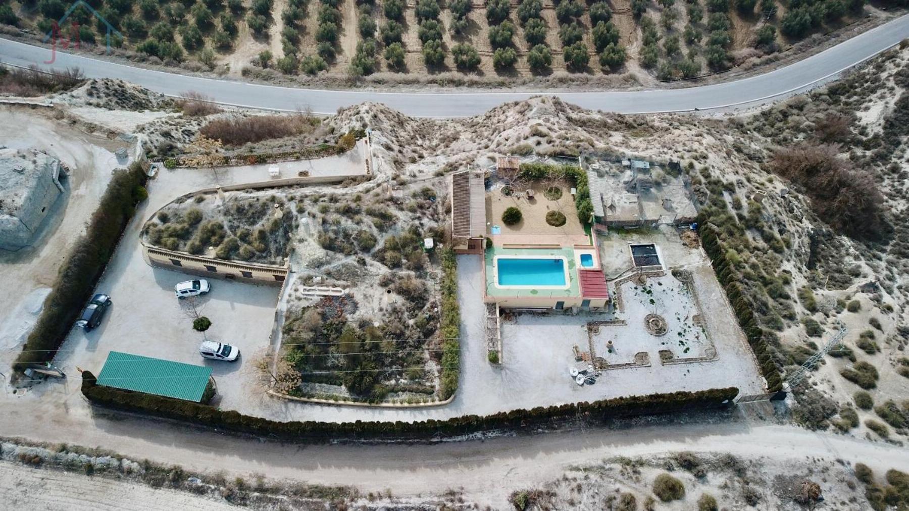 فيلا Cueva El Monteron Cullar de Baza المظهر الخارجي الصورة